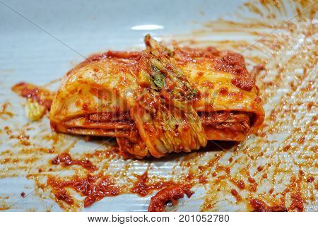 Make your own kimchi. By preparing vegetables and ingredients