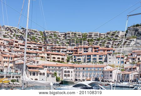 luxury village on sea side Portopiccolo port of Sistiana