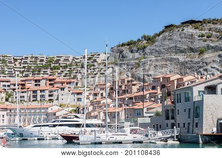 luxury village on sea side Portopiccolo port of Sistiana