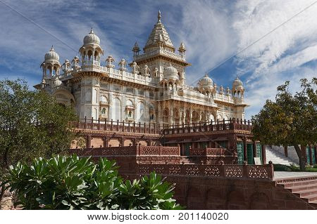 The Jaswant Thada Is A Cenotaph Located In Jodhpur, In The India