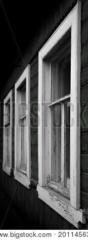 lonely three Windows which make you think