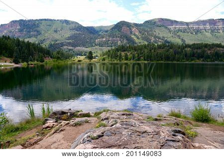 Summer at Haviland Lake in Durango, CO