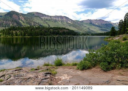 Summer at Haviland Lake in Durango, CO