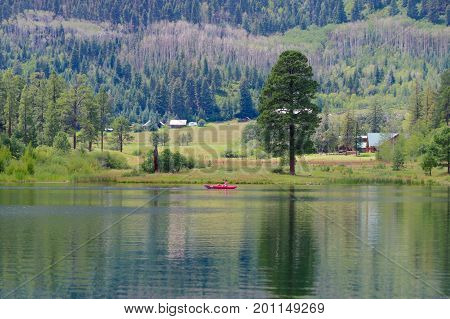 Summer at Haviland Lake in Durango, CO