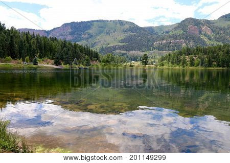 Summer at Haviland Lake in Durango, CO