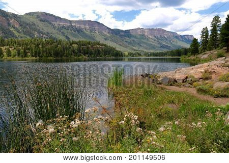 Summer at Haviland Lake in Durango, CO