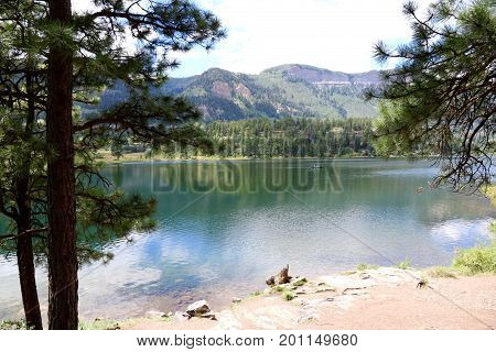 Summer at Haviland Lake in Durango, CO