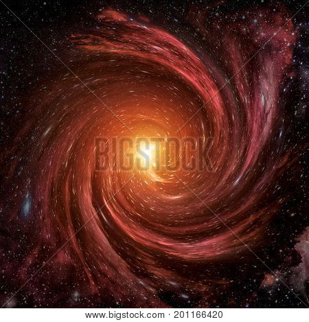 Black Hole In Space.