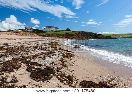 Leas Foot Sands Beach Thurlestone Devon England