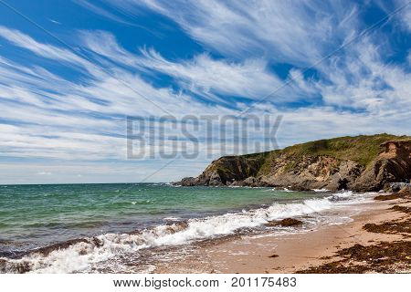 Leas Foot Sands Beach Thurlestone Devon England