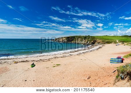 Leas Foot Sands Beach Thurlestone Devon England
