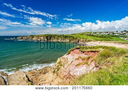 Leas Foot Sands Beach Thurlestone Devon England
