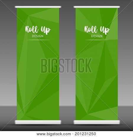 Roll Banner Stand Vector Photo Free Trial Bigstock