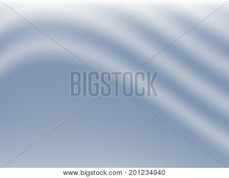 Stripe light blue fabric material background. vector illustration