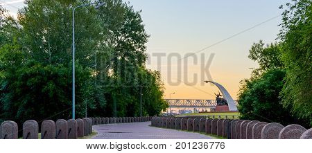 Memorial Complex Kumzhenskaya Grove In Honor Of Fallen Soldiers Of The Red Army Liberating Rostov-on