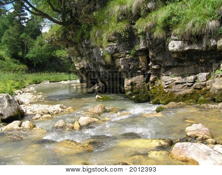 Mountain floden