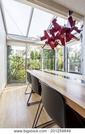 Stylish Orangery In House