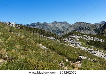 Landscape with Polezhan Peak, Pirin Mountain, Bulgaria