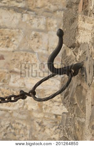 Old Drawbar Bridge Hooks