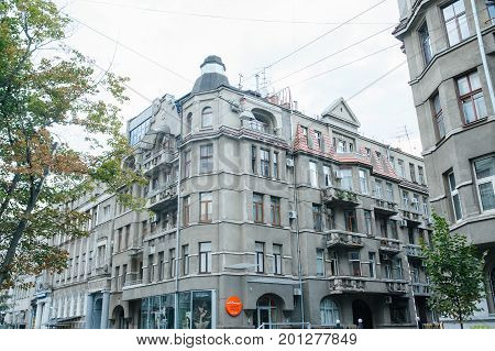 August 2017 - Kharkov - Ukraine. Old Buildins And Landmarks