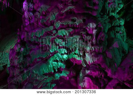 View from Ledenika cave situated in north-west Bulgaria