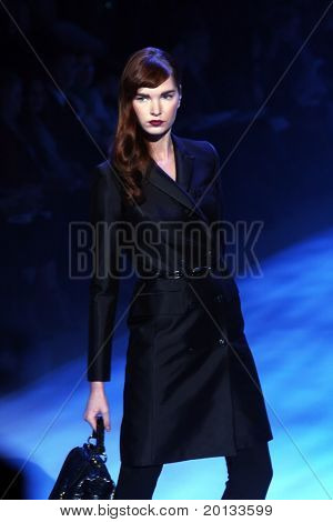 NEW YORK-február 12: Mercedes-Benz FashionWeek bemutatja Christian Siriano gyűjtemények Bryant Pa