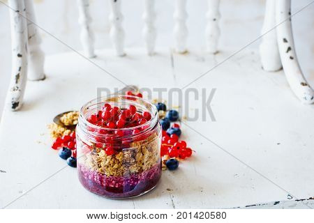 Granola, Blueberry And Currant