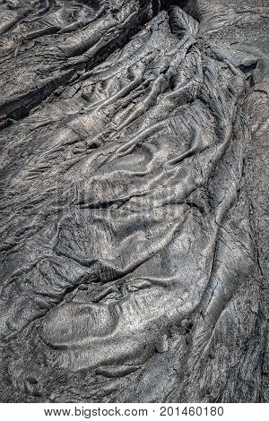 Lava Field In Big Island, Hawaii