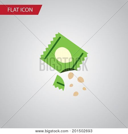 Packet Vector Element Can Be Used For Seed, Packet, Plant Design Concept.  Isolated Seed Flat Icon.