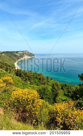 Summer Adriatic Sea Mezzavalle Beach