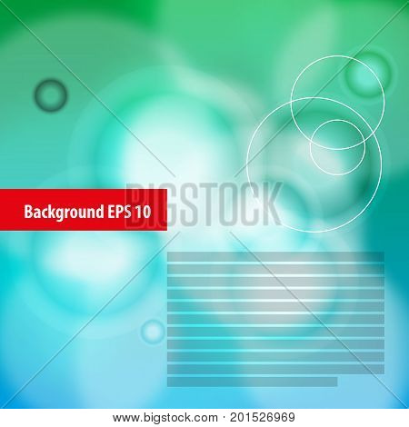 Abstract Blur Blue Background background Vector illustration