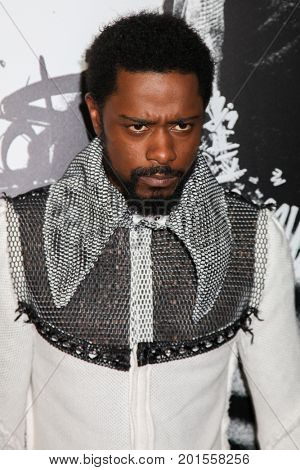 NEW YORK, NY - AUGUST 17: Actor Lakeith Stanfield attends the 'Death Note' New York premiere at AMC Loews Lincoln Square 13 theater on August 17, 2017 in New York City.