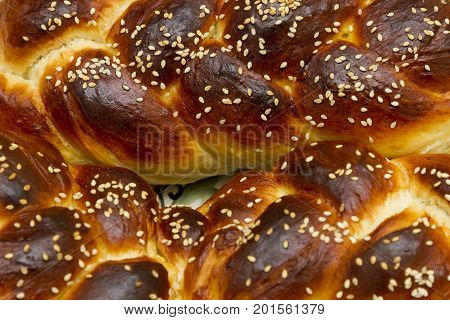 Challah for Shabbat jewish bread bakery tradition
