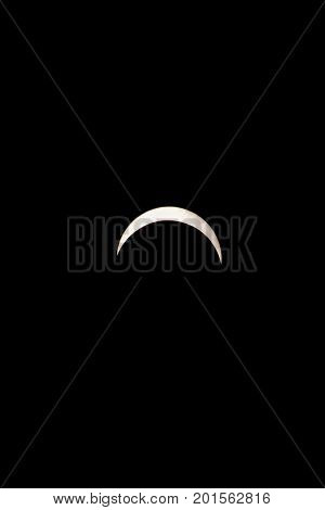Partial Soalr Eclipse Over South Carolina Usa