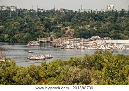Dnieper rapids the famous island of Fame Cossacks and Zaporozhye sech.