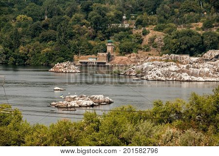 Dnieper rapids the famous island of Fame Cossacks and Zaporozhye sech.
