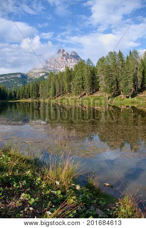 Climbing In Tre Cime Di Lavaredo In Dolomites