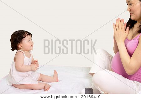 Meditieren mit Baby