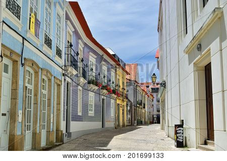 Street In Aveiro, Portugal