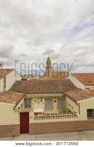 The Town Of Lerin In Navarra, Spain