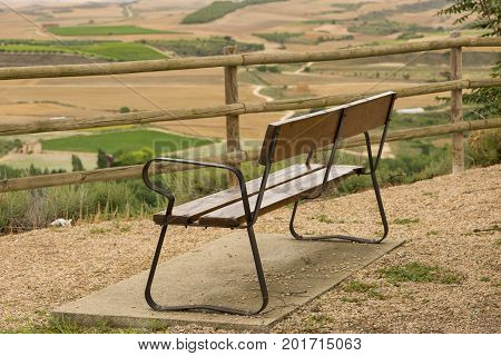 The Town Of Lerin In Navarra, Spain