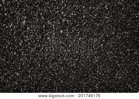 Background of crushed anthracite texture