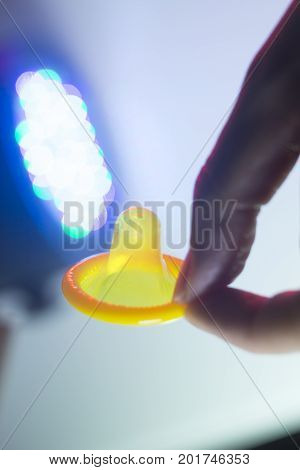 Rubber Condom Contraceptive