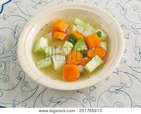 Vegetable Stew With Celery Root