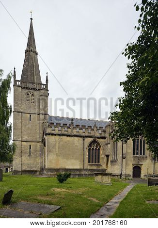 St. Andrews Church & Spire Chippenham Wiltshire