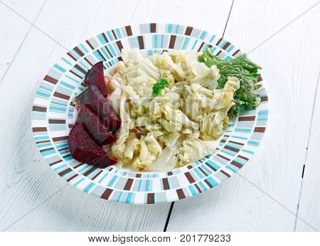 lapskoussi - Finnish version labskaus  close up   homemade  healthy, meal