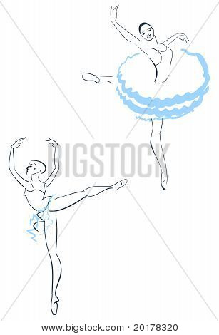 Ballerinas สอง