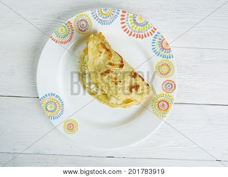 Qistibi. Roasted Flatbreads With Potatoes