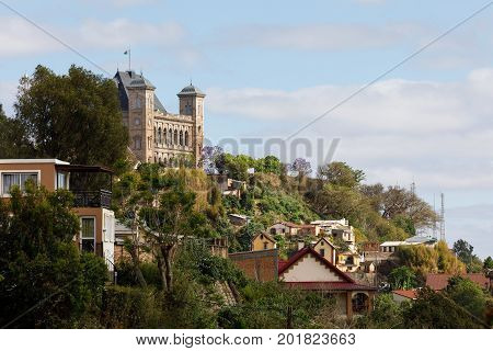 Panorama Of Antananarivo Capital Of Madagascar