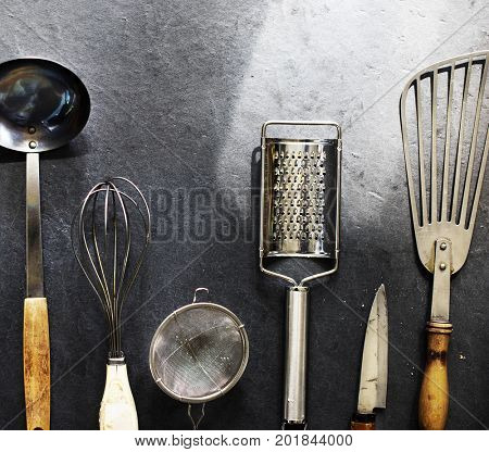 Different kind of utensil kitchenwear